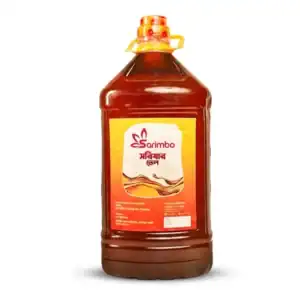কাঠের ঘানি ভাঙা সরিষার তেল - ৫ লিটার